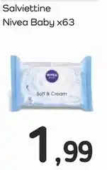 Famila Superstore Nivea salviettine baby offerta