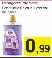 Casa bella selex detergente pavimenti