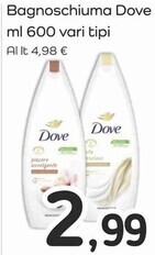 Famila Superstore Dove bagnoschiuma offerta