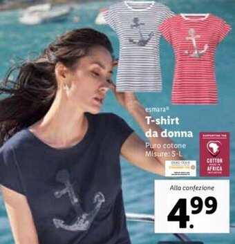 esmara T-shirt da donna S-L