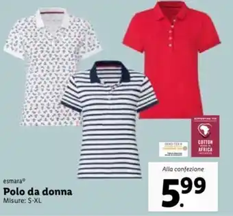 esmara Polo da donna S-XL