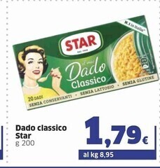 Sigma Star dado classico offerta