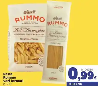 Sigma Rummo pasta vari formati offerta