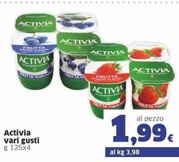 Sigma Danone activia offerta