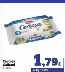 Sigma Galbani certosa offerta