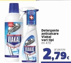 Sigma Viakal detergente anticalcare offerta