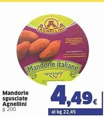 Sigma Agnellini - mandorle sgusciate offerta