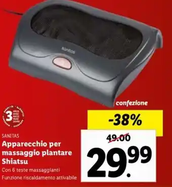 Sanitas Apparecchio per massaggio plantare Shiatsu
