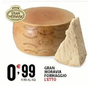 Sisa Gran Moravia Formaggio L'Etto offerta