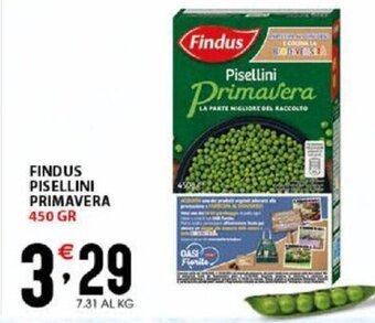 Sisa Findus Pisellini Primavera 450 gr offerta