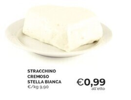 Mercatò Stella bianca stracchino cremoso offerta
