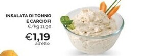 Mercatò Insalata di tonno e carciofi offerta