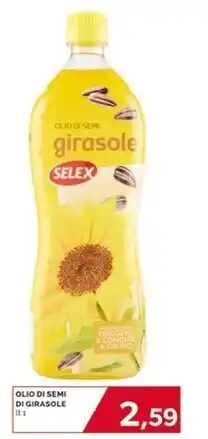 Mercatò Selex olio di semi di girasole offerta