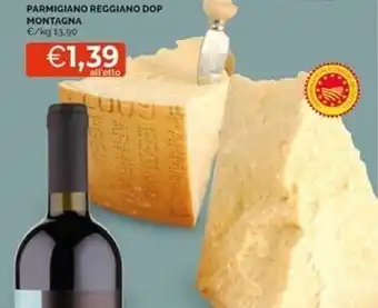 Mercatò Montagna parmigiano reggiano dop offerta