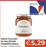 Piemonte miele miele italiano di millefiori