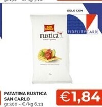San carlo patatina rustica