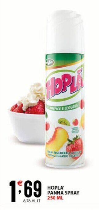 Sisa Hopla' Panna Spray 250 ml offerta