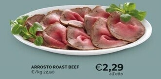Mercatò Arrosto roast beef offerta