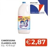 Mercatò Ace candeggina classica offerta