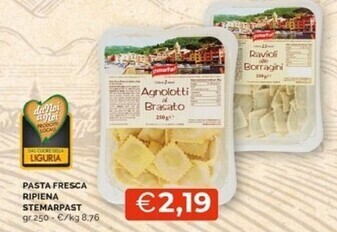 Mercatò Stemarpast pasta fresca ripiena offerta
