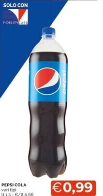 Mercatò Pepsi cola offerta