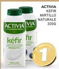 Eté Activia kefir mirtillo naturale offerta