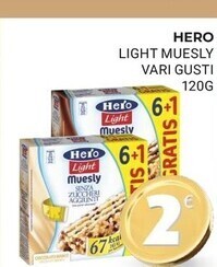 Eté Hero light muesly offerta