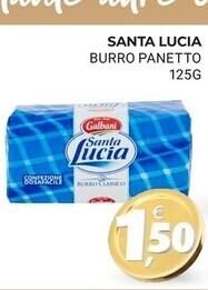 Eté Galbani santa lucia burro panetto offerta