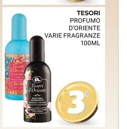Tesori d’oriente profumo d'oriente varie fragranze