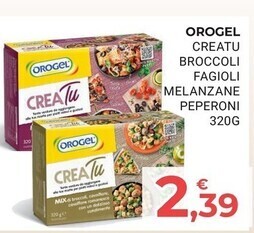 Eté Orogel creatu broccoli fagioli melanzane peperoni offerta