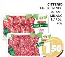 Eté Citterio tagliofresco salame milano napoli offerta