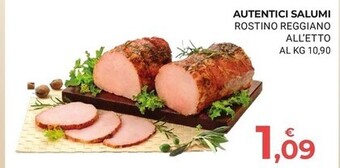 Eté Autentici salumi rostino reggiano offerta
