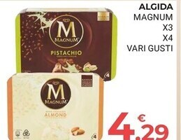Eté Algida magnum x3, x4 offerta
