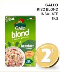 Eté Gallo riso blond insalate offerta