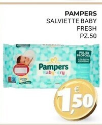 Eté Pampers salviette baby fresh offerta