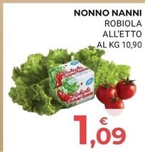 Eté Nonno nanni robiola offerta