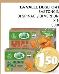 Eté La valle degli orti bastoncini di spinaci / di verdure offerta