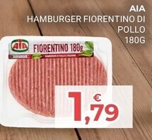 Eté Aia hamburger fiorentino di pollo offerta