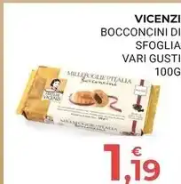 Eté Matilde vicenzi bocconcini di sfoglia offerta