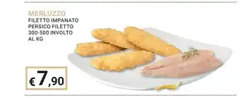 Eté Merluzzo filetto impanato persico filetto offerta