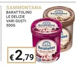 Eté Sammontana barattolino le delizie vari gusti offerta