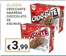 Eté Algida croccante amarena cioccolato offerta
