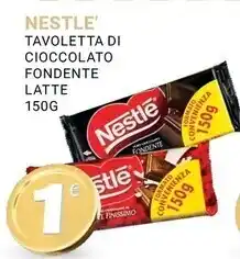 Eté Nestlè tavoletta di cioccolato fondente latte offerta