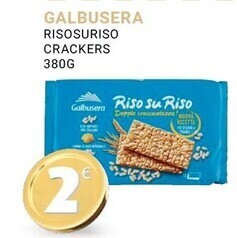 Eté Galbusera risosuriso crackers offerta