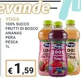 Eté Yoga 100% succo frutti di bosco ananas offerta