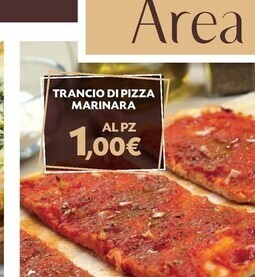 Eté Trancio di pizza marinara offerta
