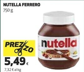 Coop Ferrero nutella offerta