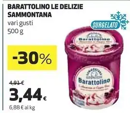 Coop Sammontana gelato offerta
