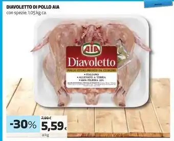 Coop Aia diavoletto di pollo offerta