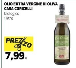 Coop Casa coricelli olio extra vergine di oliva offerta
